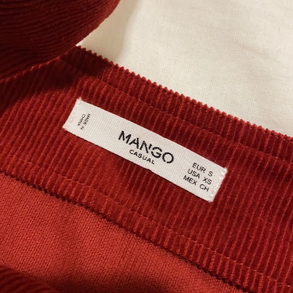 MANGO Corduroy Overall Mini Dress - Picture 5 of 5